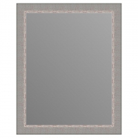 Зеркало в багетной раме J-mirror Odilia 50x40 см серебро