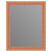 Зеркало в багетной раме J-mirror Orietta 50x40 см красное