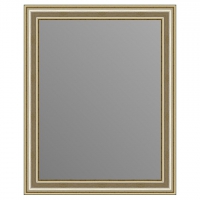 Зеркало в багетной раме J-mirror Orietta 50x40 см серебро