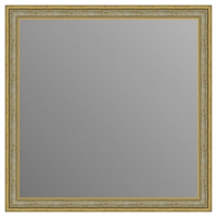 Зеркало в багетной раме J-mirror Orietta 60x60 см черное