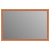 Зеркало в багетной раме J-mirror Orietta 60x90 см красное