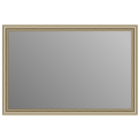 Зеркало в багетной раме J-mirror Orietta 60x90 см серебро
