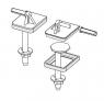 Петли Alca Plast P0009-ND