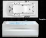 Ванна гідромасажна Balteco Pacific TherapyPlus 185х85 см