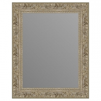 Зеркало в багетной раме J-mirror Penelope 50x40 см серебро