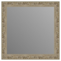 Зеркало в багетной раме J-mirror Penelope 60x60 см серебро