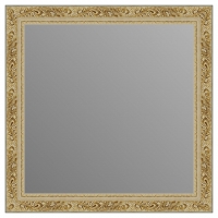 Зеркало в багетной раме J-mirror Penelope 60x60 см белое
