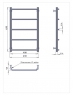 Полотенцесушитель Paladii Классик РШ071 650х430 мм