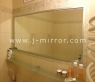 Зеркало J-mirror Alu 001 100x55 см алюминиевая рама