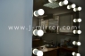 Гримерное зеркало J-mirror Hollywood Color 100x70 см