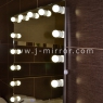 Гримерное зеркало J-mirror Hollywood Color 100x70 см