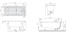 Ванна акриловая Villeroy&Boch O.Novo UBA170CAS2V-XX 170х75 см
