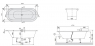 Ванна акриловая Villeroy&Boch Nexus UBQ180NEU7V- 96 177х77 см