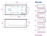 Ванна гідромасажна Balteco Primo 15 S5 150х70 см