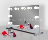 Гримерное зеркало J-mirror Hollywood T 60x80 см