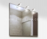 Зеркало J-mirror Alu 008 50x80 см с LED светильником Consol 03
