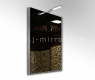 Зеркало J-mirror Alu 008 50x50 см с LED светильником Consol 04