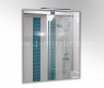 Зеркало J-mirror Shape 04 100x50 см с LED светильником Consol 01 6 мм