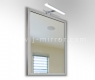 Зеркало J-mirror Alu 001 50x100 см с LED светильником Consol 02
