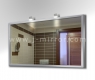 Зеркало J-mirror Alu 001 80x80 см с LED светильником Consol 05