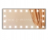 Гримерное зеркало J-mirror Hollywood 4 80x120 см