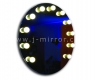 Гримерное зеркало J-mirror Hollywood R 80x80 см