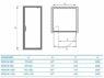 Душевая дверь Koller Pool PXDO1N/1100