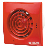 Вентилятор бытовой Vents 100 Квайт красный