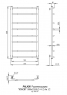 Полотенцесушитель Paladii Классик РШ126 1000х530 мм/8 секций