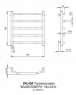 Полотенцесушитель Paladii Классик электро 500x500
