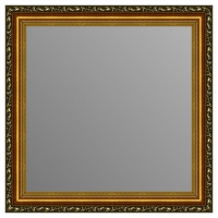 Зеркало в багетной раме J-mirror Samanta 60x60 см цвет 1