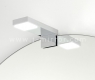 Зеркало J-mirror Shape 01 60x60 см с LED светильником Consol 03