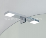 Зеркало J-mirror Shape 02 55x120 см с LED светильником Consol 03
