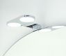 Зеркало J-mirror Shape 02 45x72 см с LED светильником Consol 06