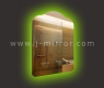 Зеркало J-mirror Sibilla 98x70 см RGB амбилайт