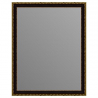 Зеркало в багетной раме J-mirror Simona 50x40 см черное