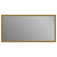 Зеркало в багетной раме J-mirror Simona 60x120 см золото