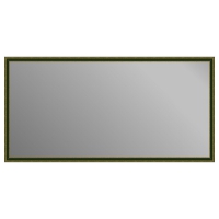 Зеркало в багетной раме J-mirror Simona 60x120 см зеленое