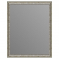 Зеркало в багетной раме J-mirror Simona 50x40 см серебро