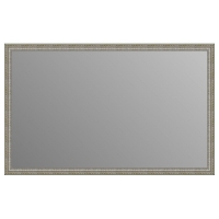 Зеркало в багетной раме J-mirror Simona 50x80 см серебро