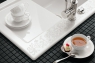 Мойка кухонная Villeroy&Boch Subway 50 677301KT White Pearl Белый жемчуг