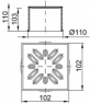 Надставка с решёткой Styron STY-505-100