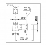 Сифон для умывальника Styron STY-531-3