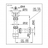 Сифон для умывальника Styron STY-531