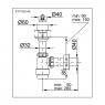 Сифон для умывальника Styron STY-532-40