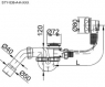 Сифон для ванны Styron STY-536-AKD-83
