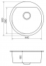 Мойка кухонная Vankor Tera TMR 01.50 Gray