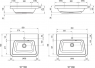 Умывальник Ravak 10° 650