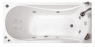 Ванна гідромасажна Triton Вики 160х75