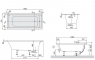 Ванна акриловая Villeroy&Boch Omnia Architectura Solo UBA170ARA2V-XX 170х75 см